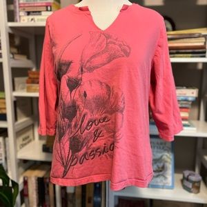Lane Bryant 3/4 sleeve shirt